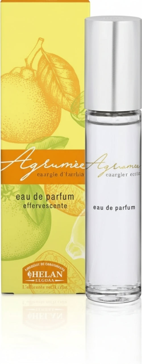 Helan, Agrumèe - Profumo Donna dalle Note Fresche Agrumate, Eau de Parfum Donna con Sentori Floreali di Rosa e Gelsomino, Fragranza Femminile Ambrata - Profumi Leggeri e Frizzanti Made in Italy, 10 ml