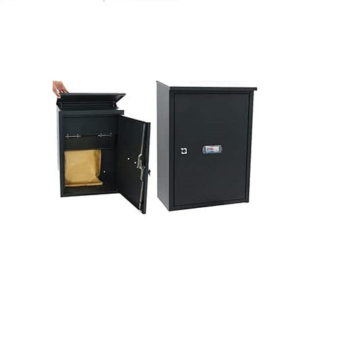 ALUBOX - CASSETTA POSTALE PORTAPACCHI DA ESTERNO ANTRACITE