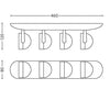 PHILIPS - DYNA BARRA SPOT LED BIANCO 4 LUCI