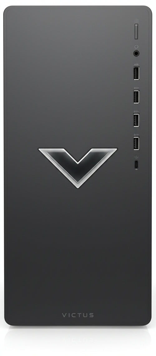 HP Victus 15L TG02-0004sl Desktop, AMD RYZEN 5 5600G, 16GB RAM DDR4, 512GB SSD, RTX 4060 8GB GDDR6, PSU 80 Plus Gold 350W, Windows 11, 3 Months PC Game Pass Included, Grey