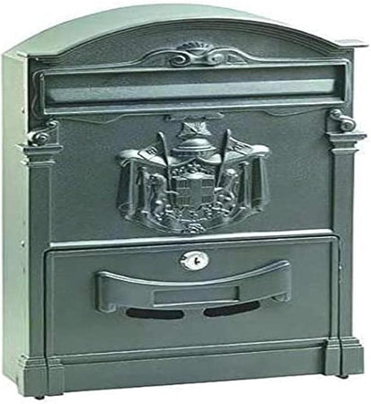 VIGOR - CASSETTA PER LETTERE "RESIDENCIA" COLORE ANTRACITE CM 26x9x41