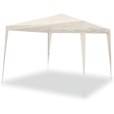 Gazebo pieghevole Beige da giardino 3 x 3 mt per esterno impermeabile