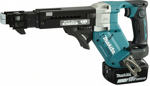 Makita DFR551RTJ Akku-Magazinschrauber 18V 5.0Ah Li-Ion incl. Batteria Ricaricabile, incl. 2. Batteria Ricaricabile, incl. caricabatteria