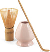H&H Confezione 3 pezzi matcha tea in porcellana rosa