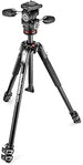 Manfrotto MK190X3-3W1 Kit a 3 Sezioni con Testa a 3 Vie, Nero