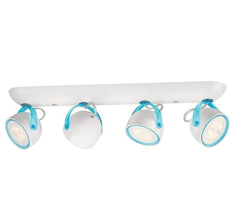 PHILIPS - DYNA BARRA SPOT LED BLU 4 LUCI