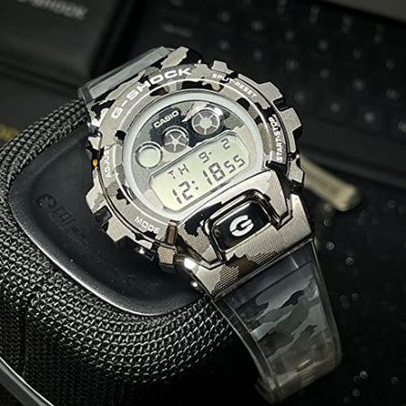 Casio Orologio Digitale Quarzo Uomini con Cinturino in plastica GM-6900SCM-1ER Dupersclub