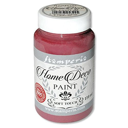 STAMPERIA - HOME DECO SOFT COLOR KAH18 BURGUNDY 110 ML