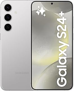 Samsung Galaxy S24+ AI Smartphone, Android Mobile Phone without Contract, 12 GB RAM, 512 GB Memory, 50 MP Camera, Long Battery Life, Marble Grey