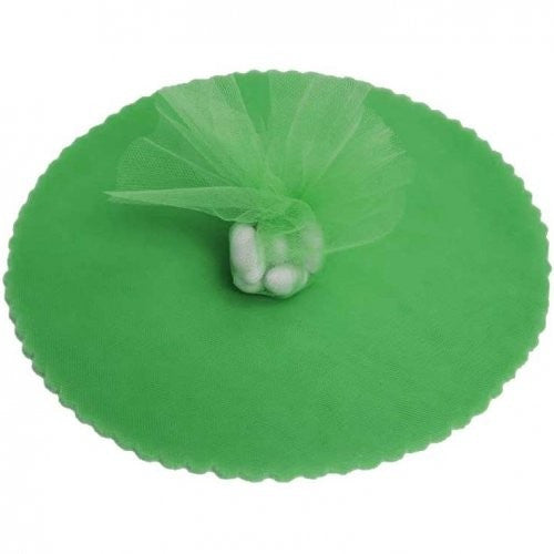 50 Veli Tulle Per Bomboniere Tondo Organza Matrimoni Battesimi Lauree Confetti