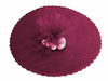 50 Veli Tulle Per Bomboniere Tondo Organza Matrimoni Battesimi Lauree Confetti