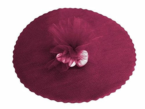 50 Veli Tulle Per Bomboniere Tondo Organza Matrimoni Battesimi Lauree Confetti