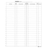Registro Firme Presenze Al Lavoro 31X24 100Pag. E2819