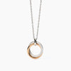 2jewels - Girocollo in acciaio 316L PVD rosé cristalli