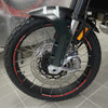 Kit strisce adesive moto cerchi ruote 21-18 compatibili con Ducati Desertx 2023