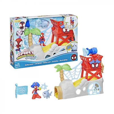 Hasbro - Spidey Water Web Playset Isola dei Pirati