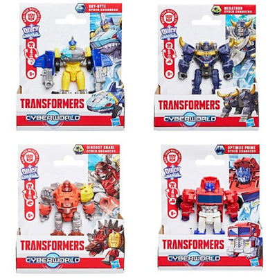 Hasbro - Personaggi Transformers Cyber Changers Assortiti