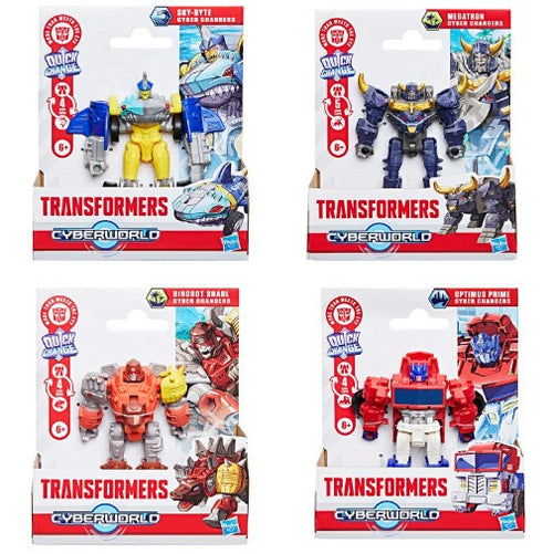Hasbro - Personaggi Transformers Cyber Changers Assortiti
