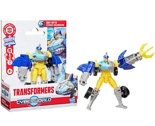 Hasbro - Personaggi Transformers Cyber Changers Assortiti