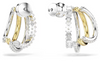 SWAROVSKI - Orecchini a cerchio Hyperbola Taglio misto Mini Bianchi Mix di finiture