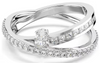 SWAROVSKI - Anello Hyperbola Taglio misto Bianco Placcato rodio