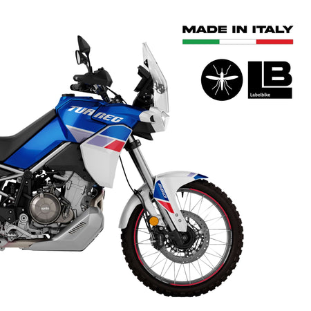 Kit strisce adesive per cerchi moto compatibili con Aprilia Tuareg 660 2022-2023