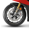 Kit strisce adesive per cerchi Mt03 ruote 17 compatibili con moto Yamaha Mt-03