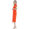 Relish vestito lungo arancio Yuka