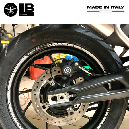 Kit strisce adesive per cerchi ruote 19-17 compatibili con Triumph Tiger 900 850