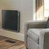 PANNELLO RADIANTE ELETTRICO DA PARETE 450W ARIES NERO