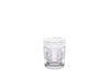 Set 6 bicchieri in vetro Sunflower Gold