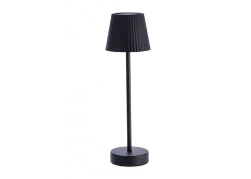 Lampada da tavolo touch ricaricabile Maisy colore nero