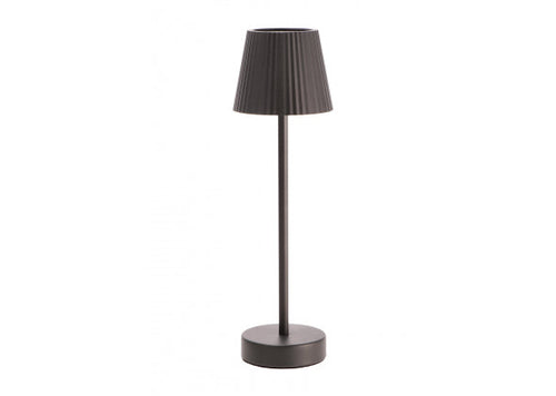 Lampada da tavolo touch ricaricabile Maisy colore grigio