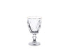 Set 6 calici vino in vetro Kreaty Gold