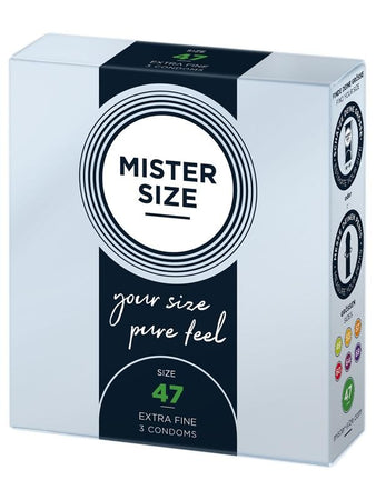Mister Size - Profilattici 3pz 47