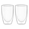 Bicchieri doppia parete set di 2 di 400 ml