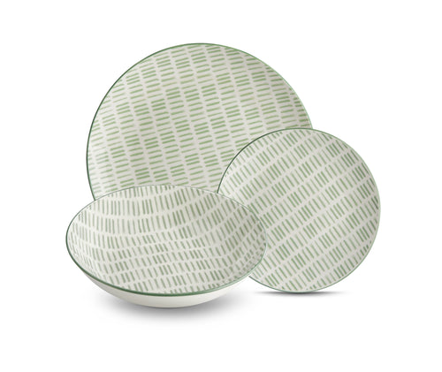 Kaleidos Set piatti da 18 pz DECORO GOLF