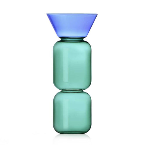 Ichendorf Vaso Ichendorf Gelée petrolio/azzurro - grande