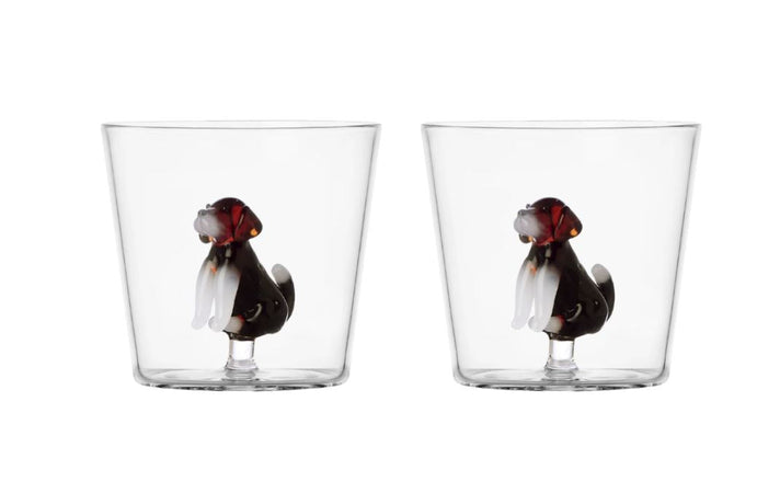 Ichendorf Set 2 tumbler DOG English foxhound