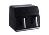 Friggitrice ad aria digitale 9 l con pannello divisorio  timer e termostato regolabile