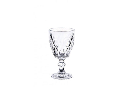 Set 6 calici vino in vetro kreaty 25 cl