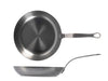 Padella in ferro con manico in acciaio inox diametro cm 26