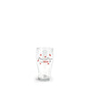Bicchiere per birra 40 cl con scritta  dove c'è pizza c'è birra