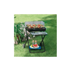 Barbecue pieghevole nero in acciaio 84x60x80 cm Garden Friend B1072436