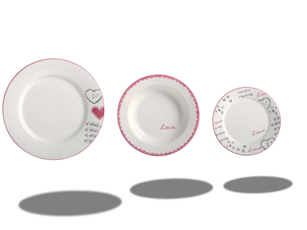Set 18 piatti primo amore