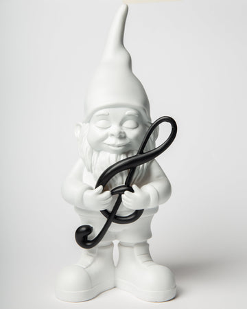 Statua nano music white 29 cm