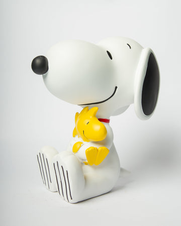 Statua decorativa Snoopy woodstock white
