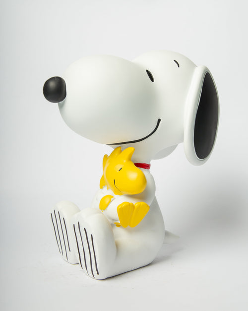 Statua decorativa Snoopy woodstock white