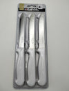 Kelama deluxe coltello da tavola bianco 6 pz