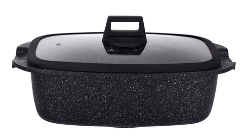 Cocotte Rettangolare 32x20 cm con Coperchio â? Monolite Cotture Speciali